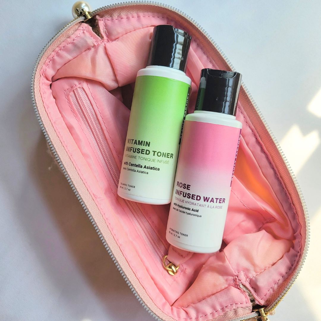 Beauty Factory Rose Water & Vitamin Toner Set