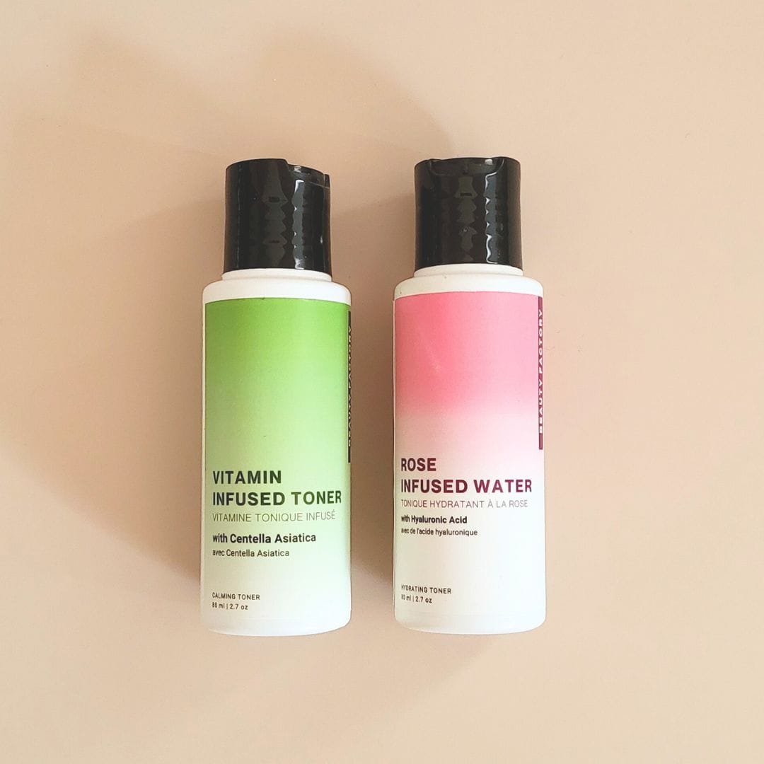 Beauty Factory Rose Water & Vitamin Toner Set