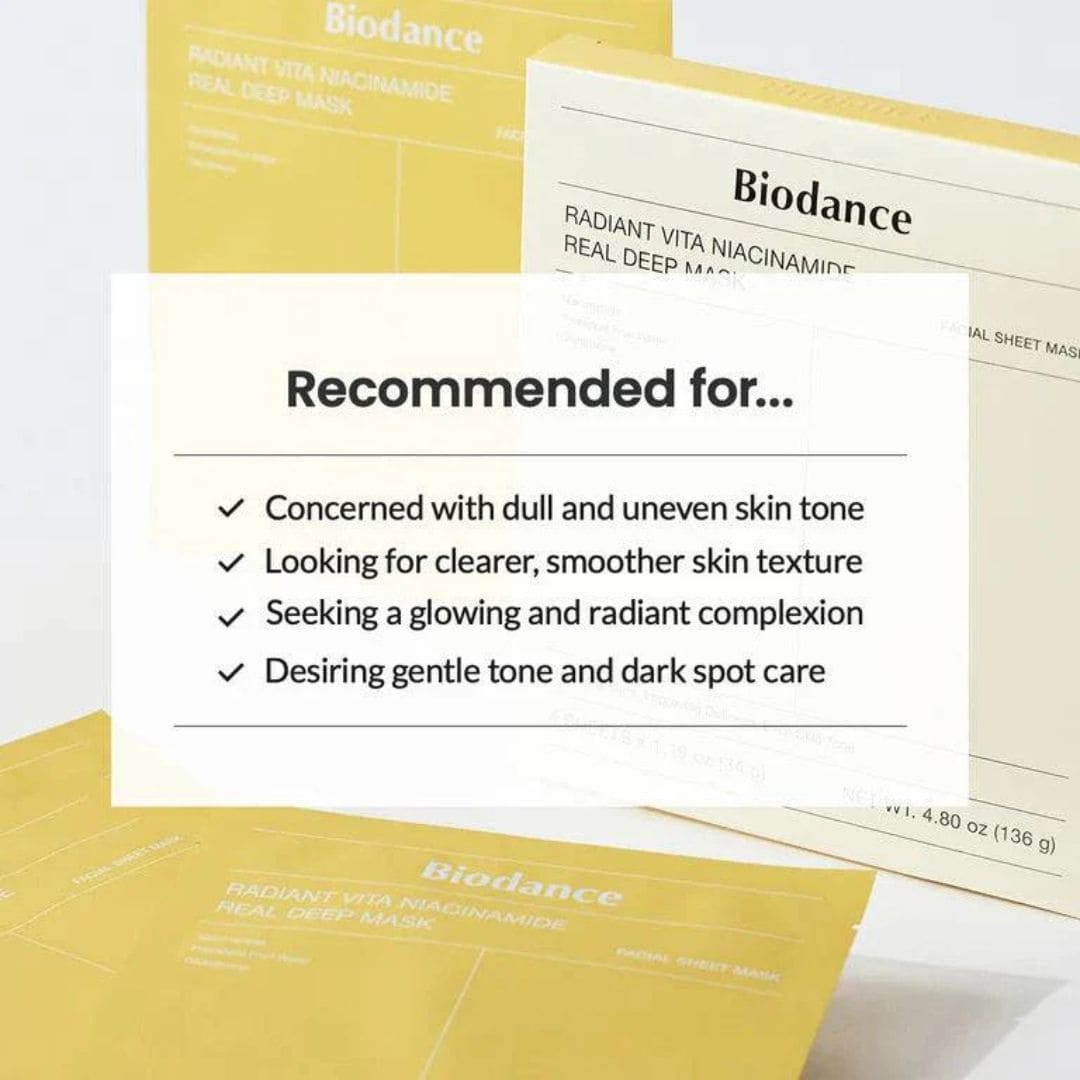 Biodance Radiant Vita Niacinamide Real Deep Mask
