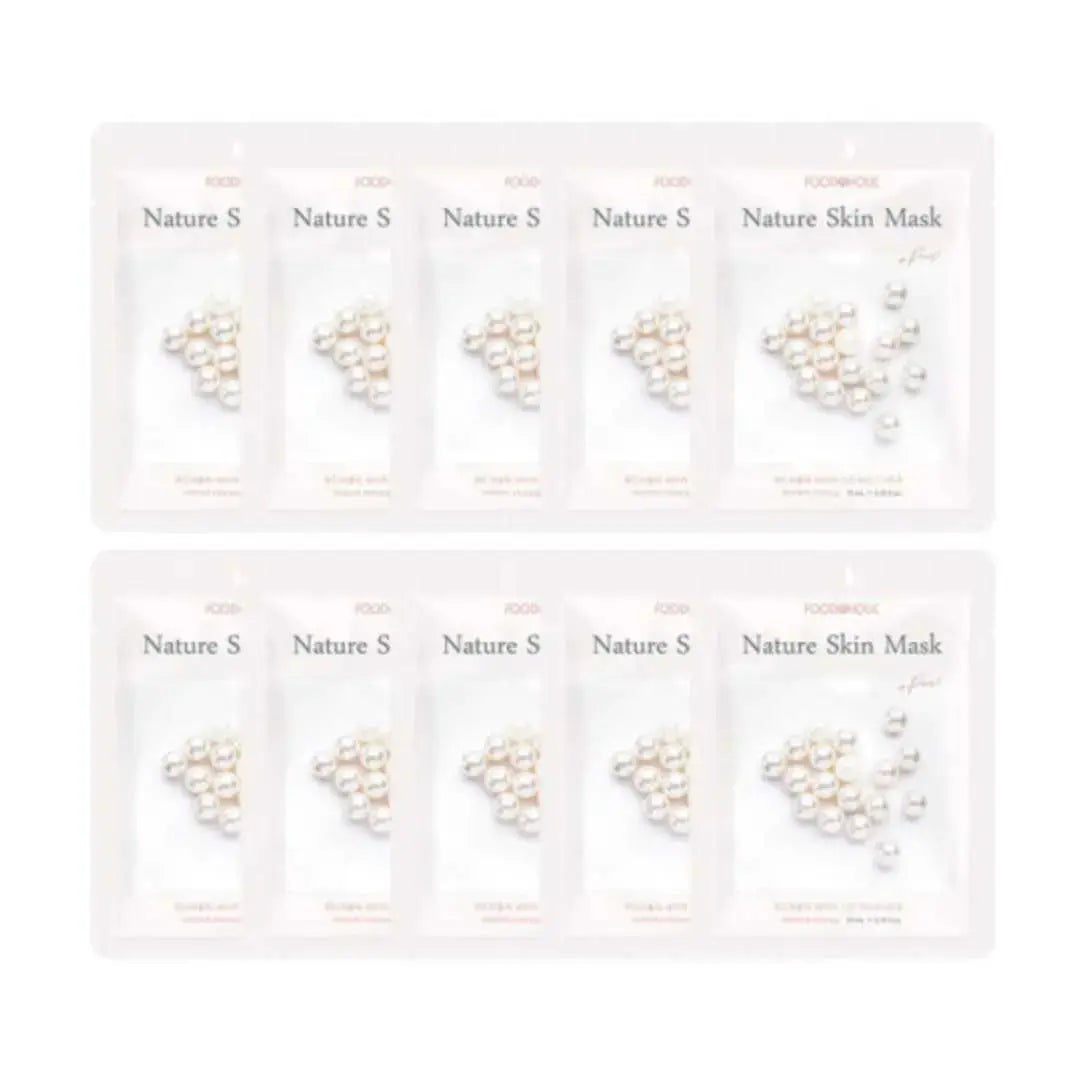 Foodaholic Nature Skin Mask Pearl (Wholesale) MiessentialStore