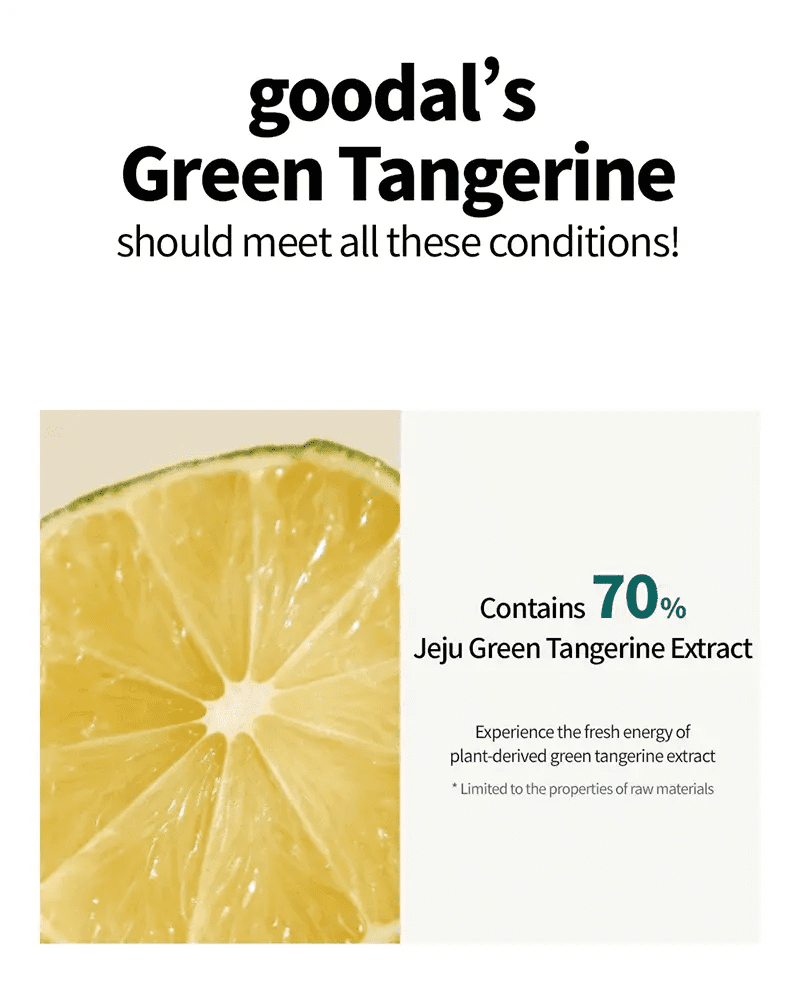 GOODAL green tangerine vita c dark spot serum - Miessential