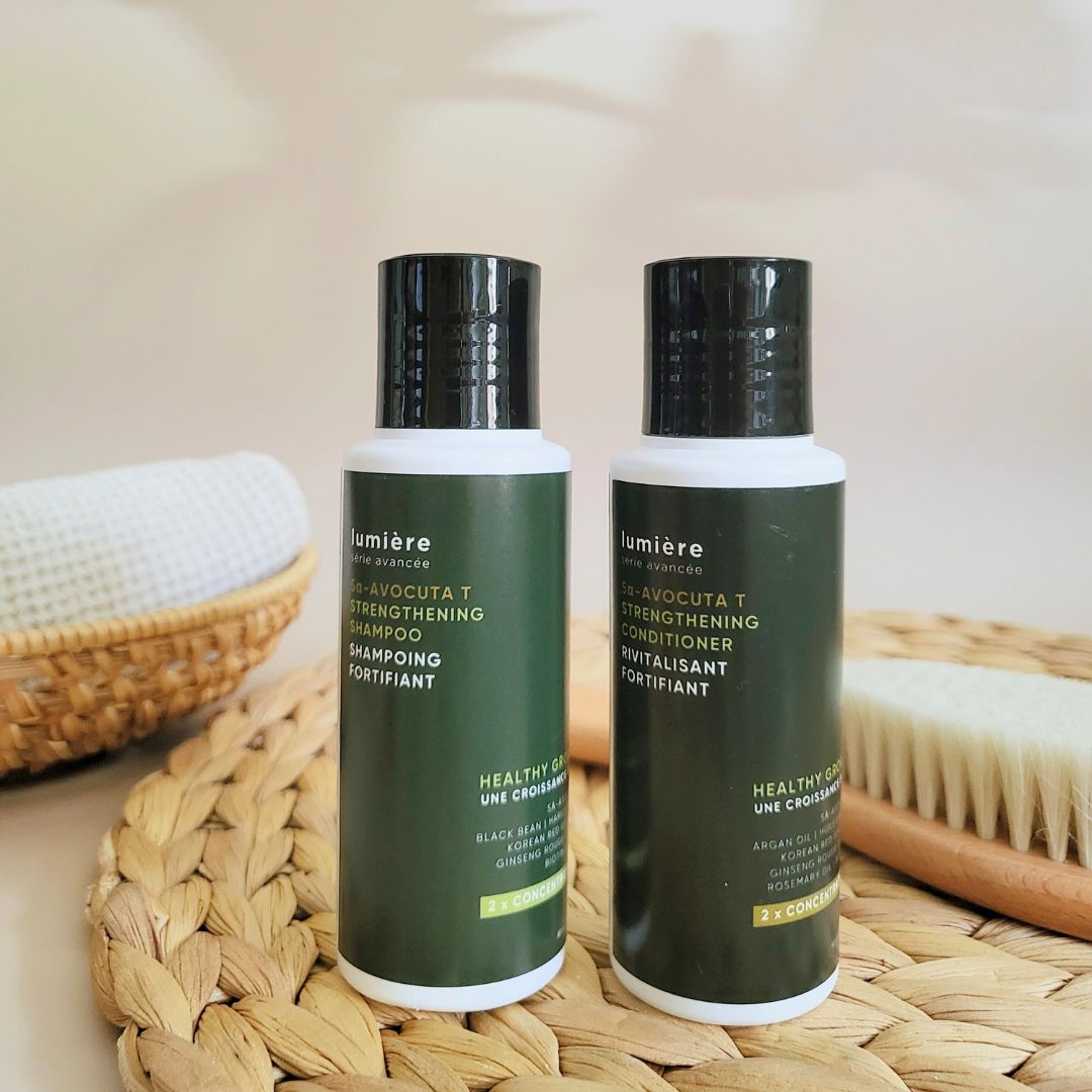 Lumiere 5α-Avocuta T Strengthening Shampoo & Conditioner Set