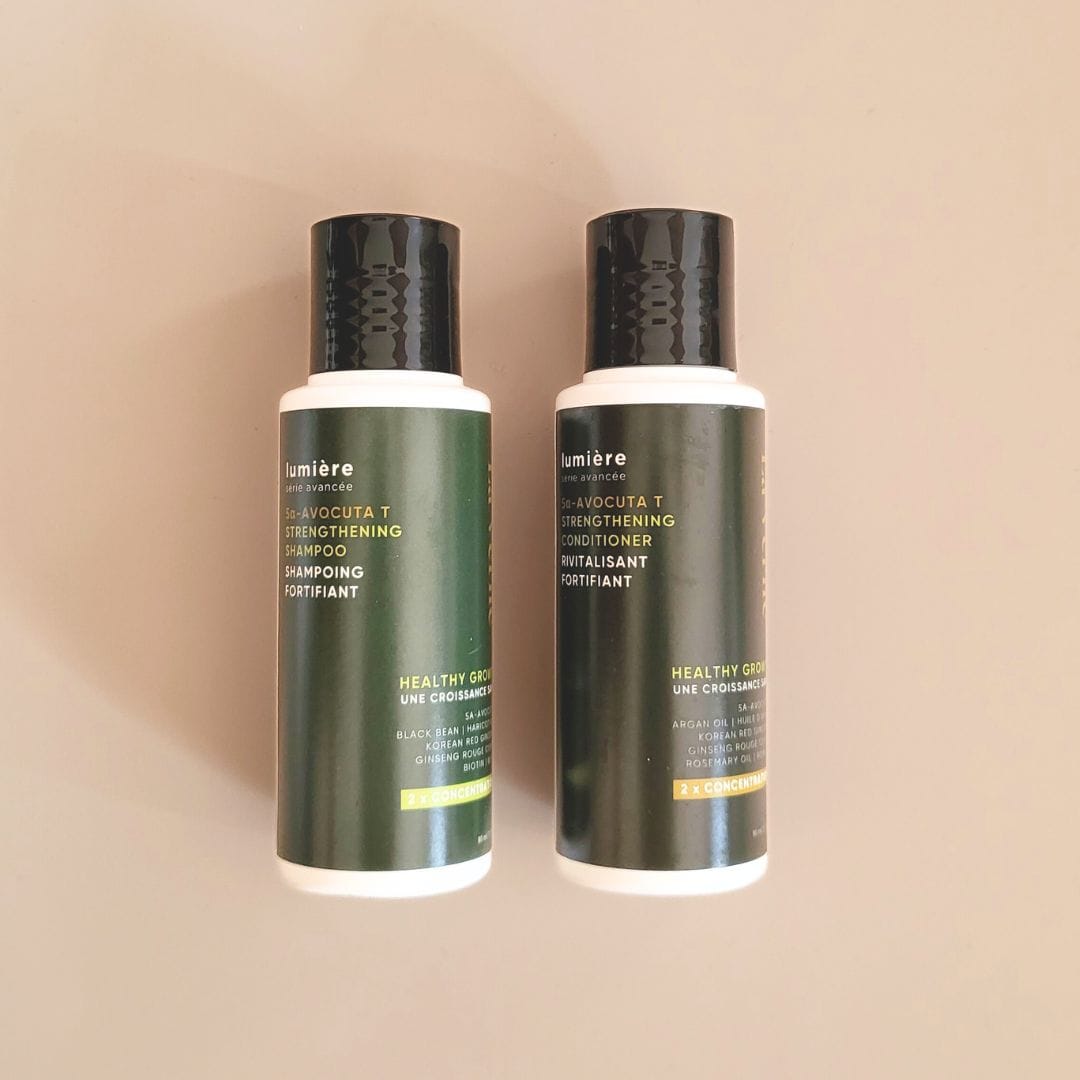 Lumiere 5α-Avocuta T Strengthening Shampoo & Conditioner Set
