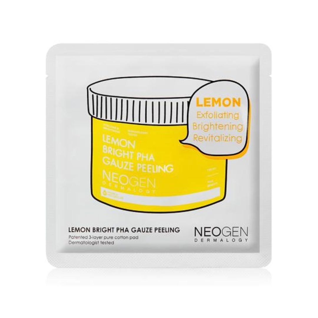 NEOGEN Lemon Bright PHA Gauze Peeling Pad - Miessential