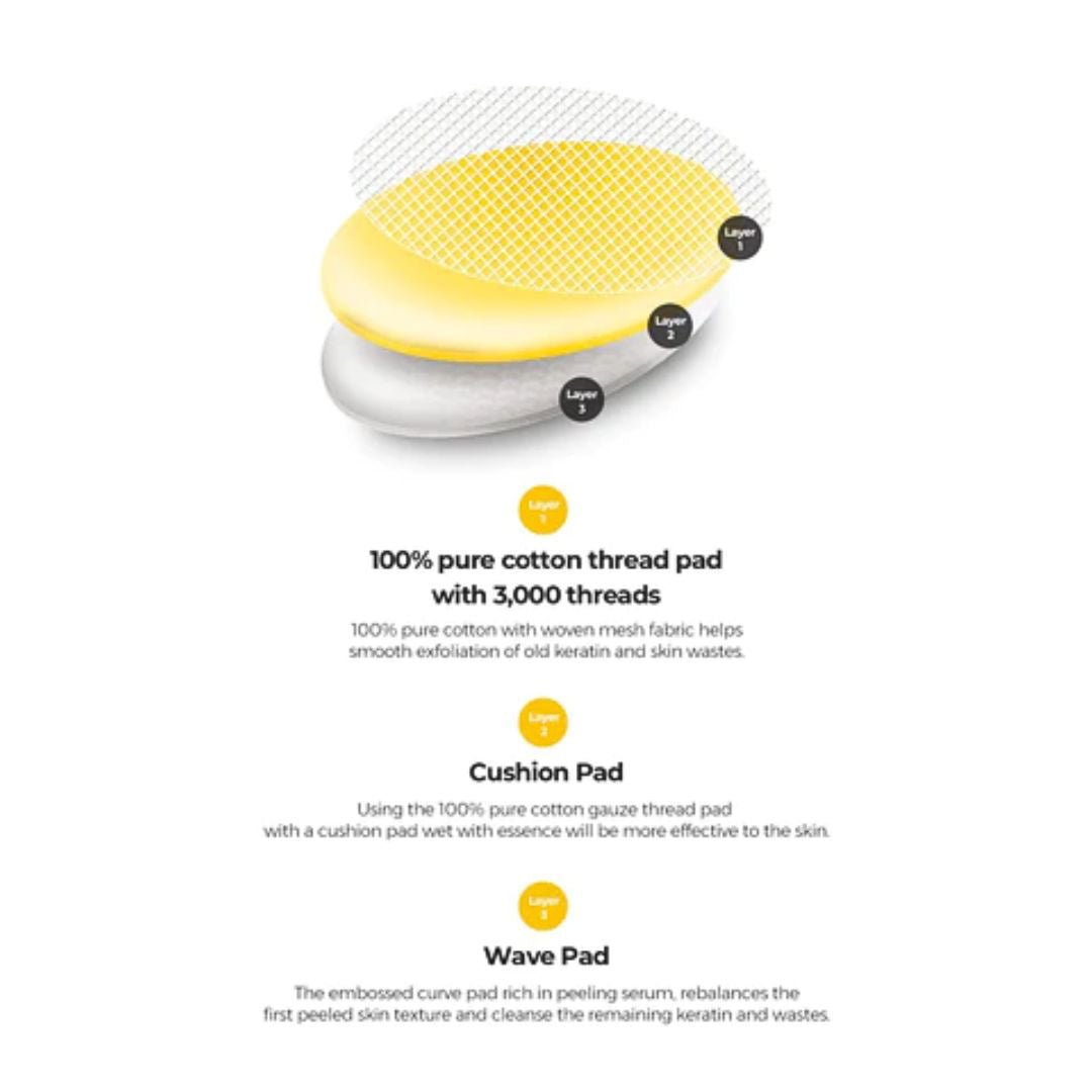 NEOGEN Lemon Bright PHA Gauze Peeling Pad - Miessential