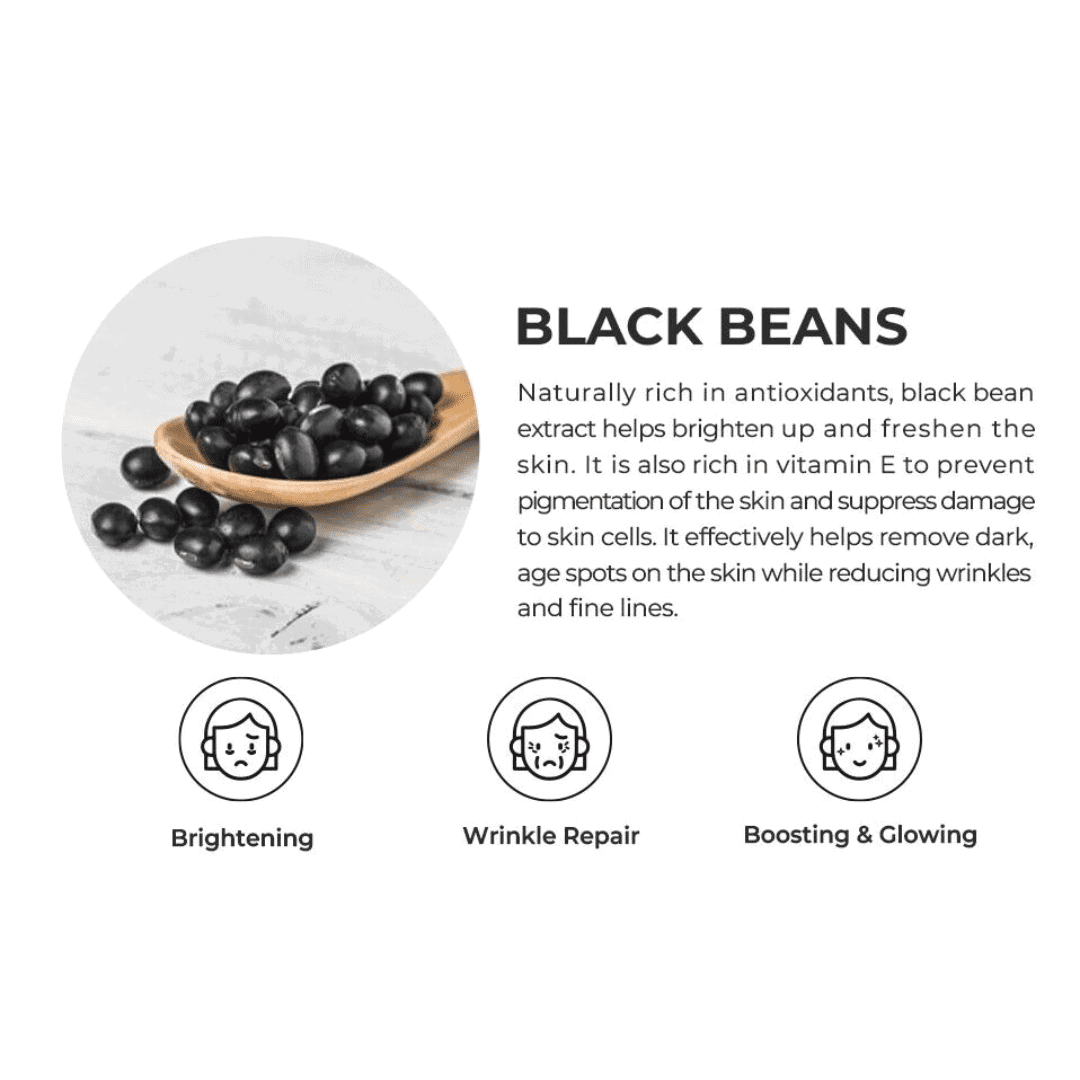 Raviel Black Bean Repairing Eye Cream (30ml X 2) - Miessential