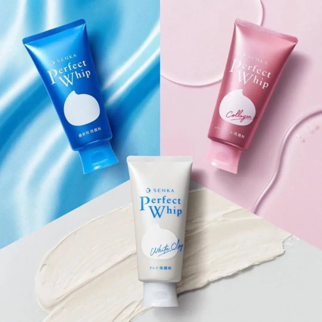 Shiseido Senka Perfect Whip White Clay - Miessential