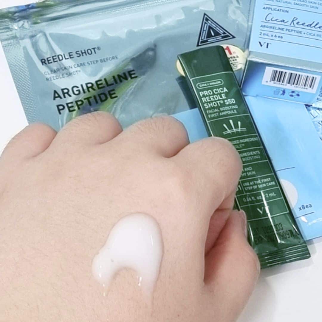 VT Pro Cica Reedle Shot S50 Facial Boosting First Ampoule (2ml x 6ea)