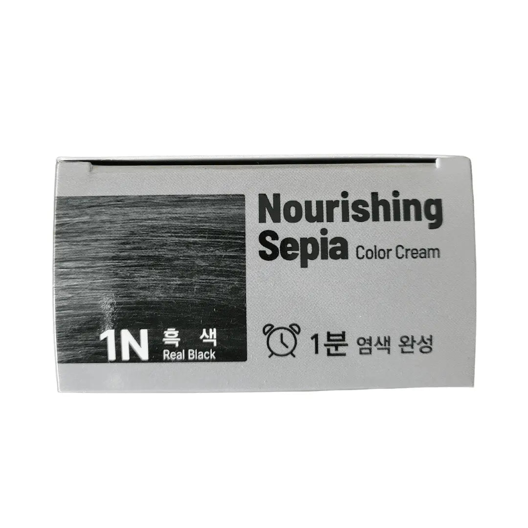 Foodaholic Nourishing Sepia 1 Min Hair Color 1N Real Black (Wholesale) MiessentialStore