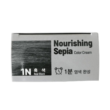 Foodaholic Nourishing Sepia 1 Min Hair Color 1N Real Black (Wholesale) MiessentialStore