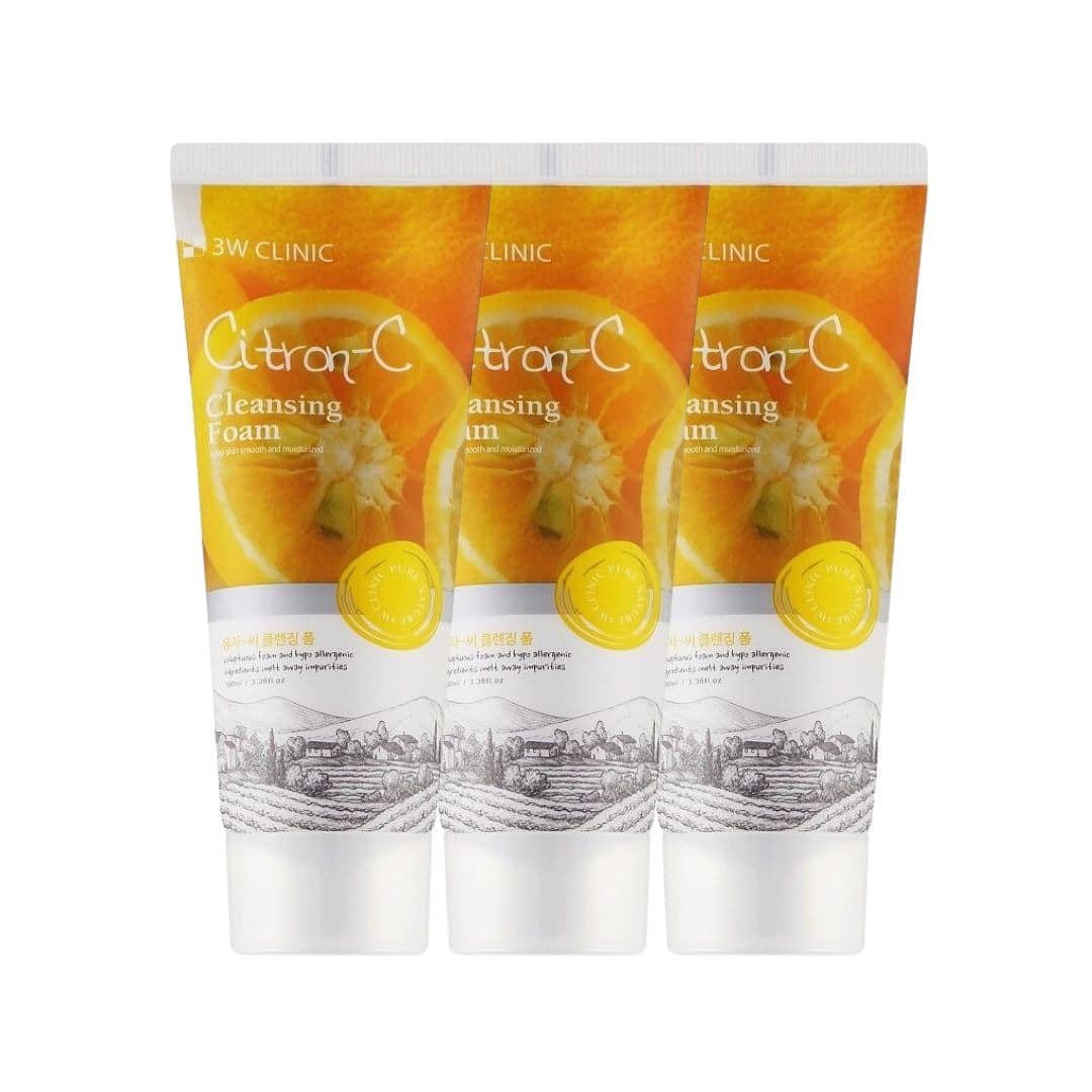 3W Clinic Citron C Cleansing Foam