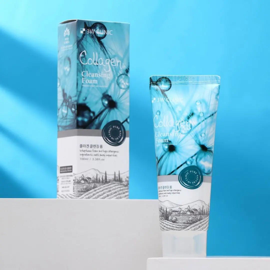 3W Clinic Collagen Cleansing Foam