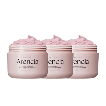 Arencia Fresh Rosehip Rice Mochi Cleanser