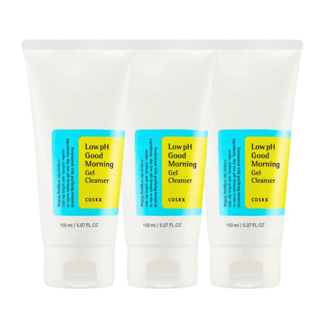 (3 Units) COSRX Low pH Good Morning Gel Cleanser 150 ml
