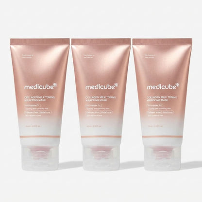 (3 Units) Collagen Milk Toning Wrapping Mask