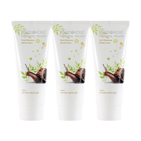 (3 Units) Foodaholic Natural Touch Snail Moisture Hand Cream