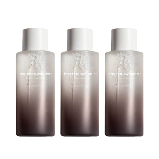 (3 Units) HARUHARU WONDER Black Rice Hyaluronic Toner