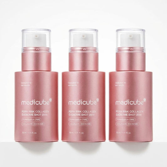 (3 Units) PDRN Pink Collagen Exosome Shot Serum 2000