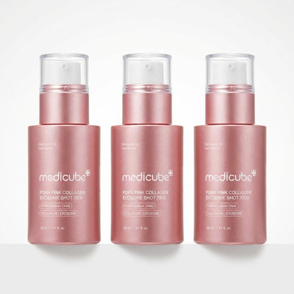(3 Units) PDRN Pink Collagen Exosome Shot Serum 7500