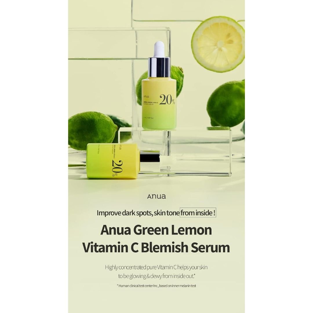 Anua Green Lemon Vitamin C Blemish Serum