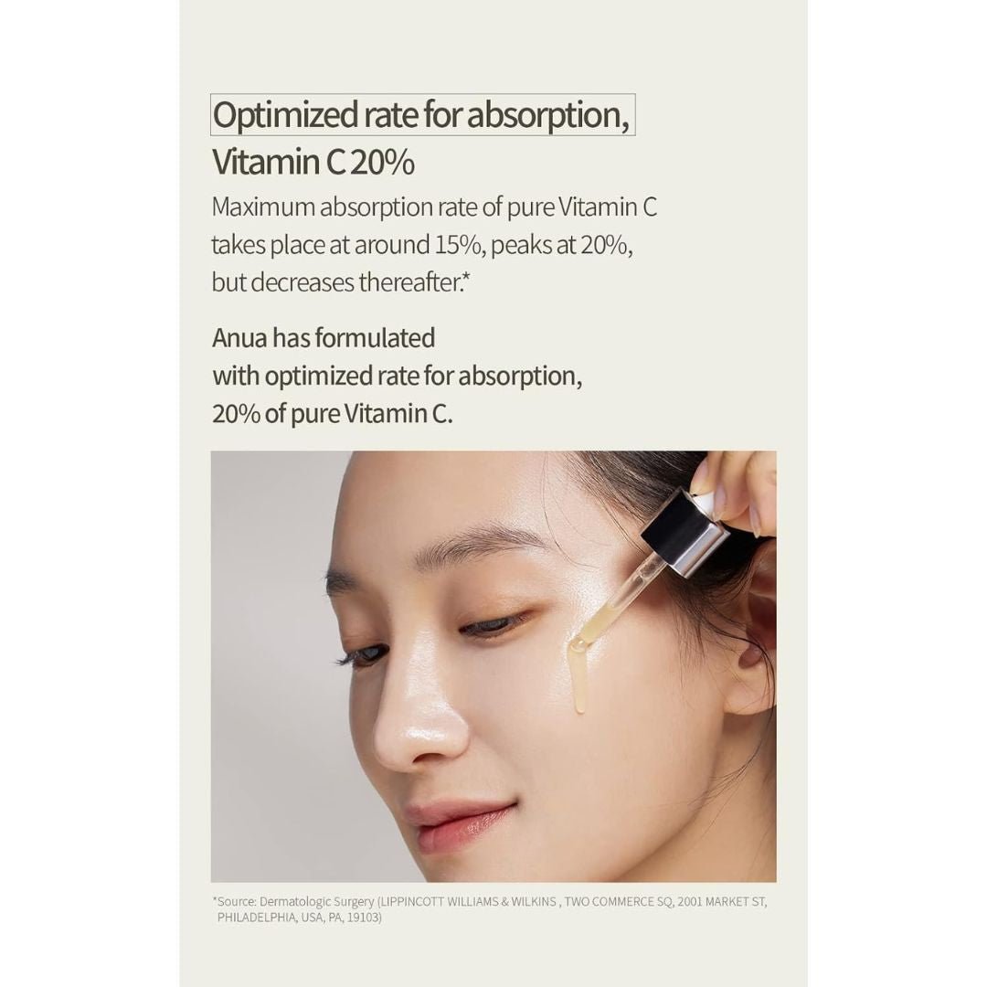 Anua Green Lemon Vitamin C Blemish Serum