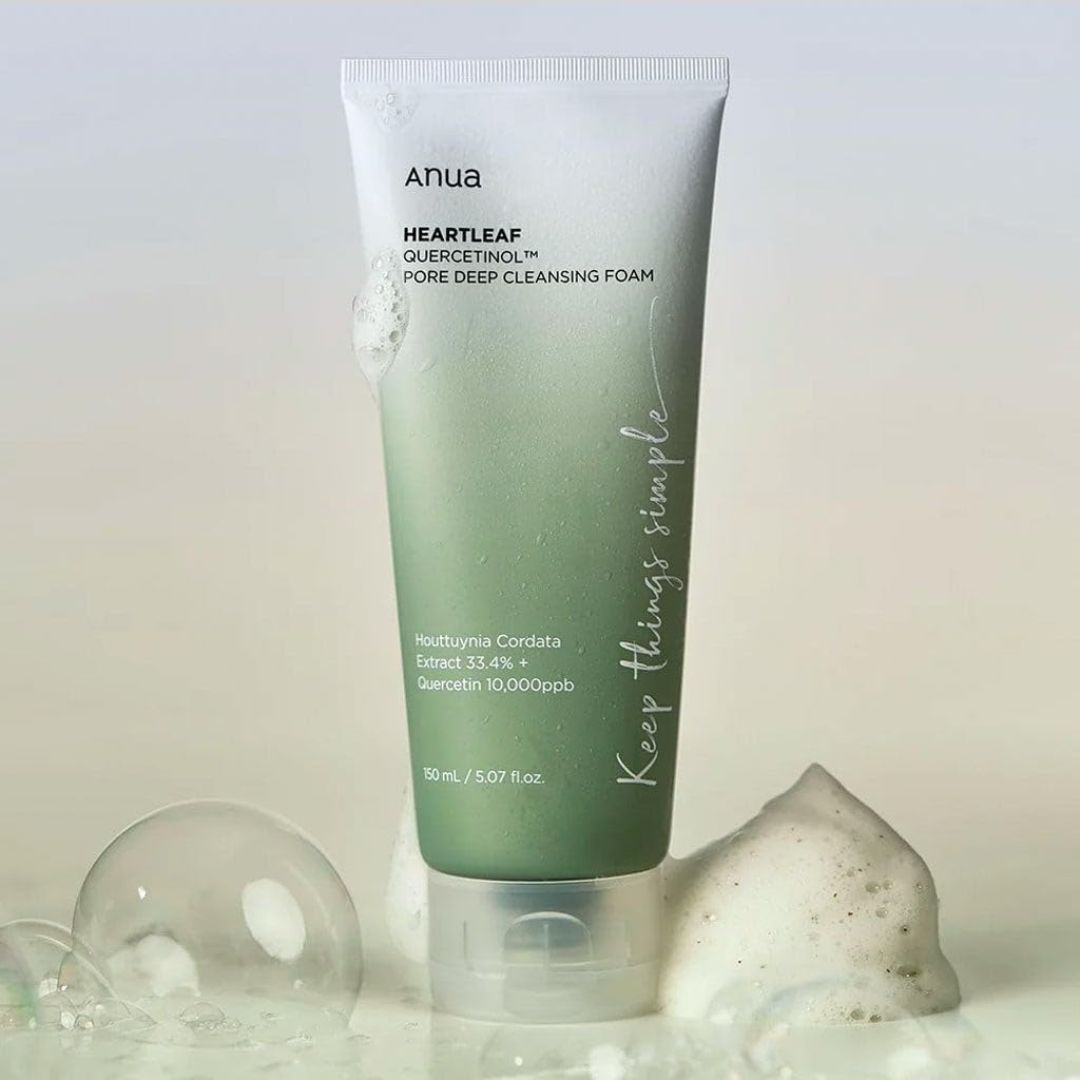 ANUA Heartleaf Quercetinol Deep Cleansing Foam