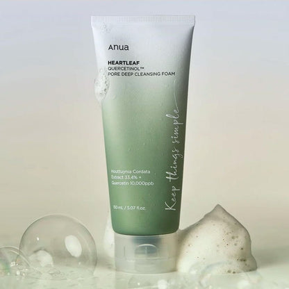 ANUA Heartleaf Quercetinol Deep Cleansing Foam
