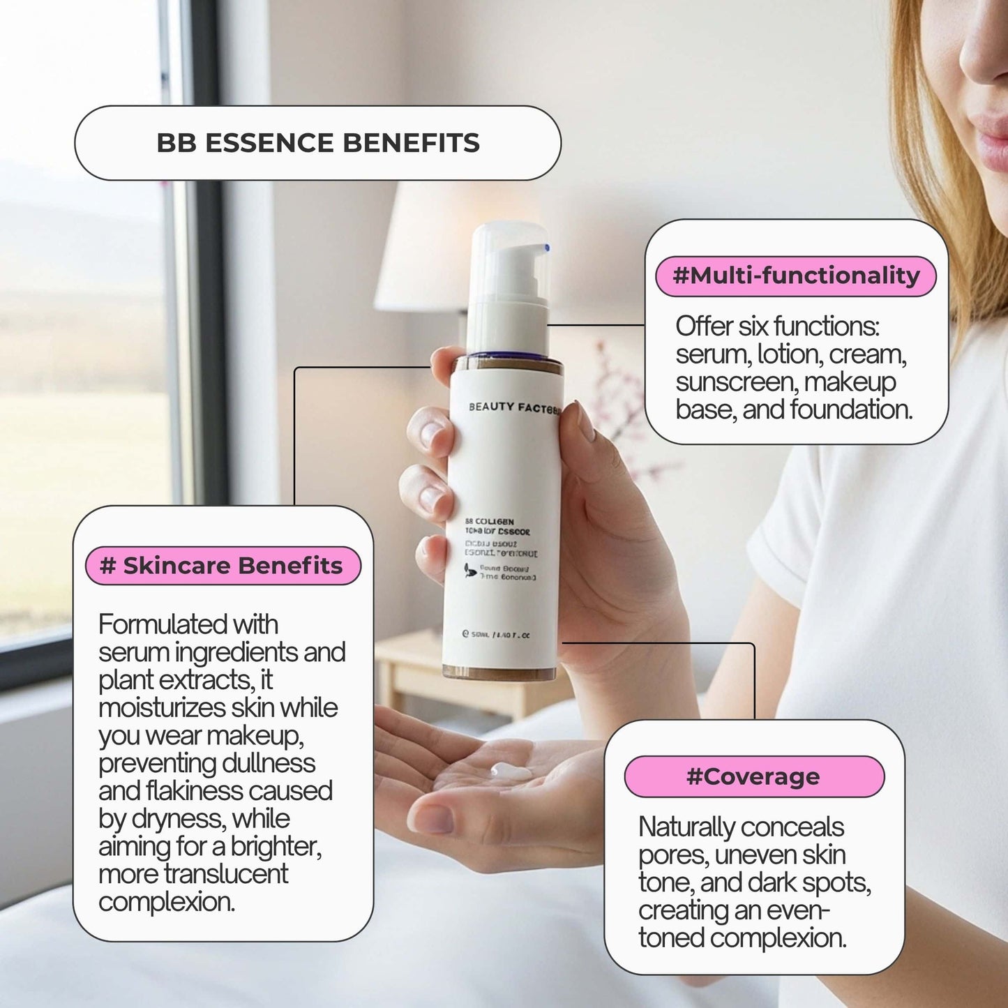 Beauty Factory BB Collagen Tone Up Essence