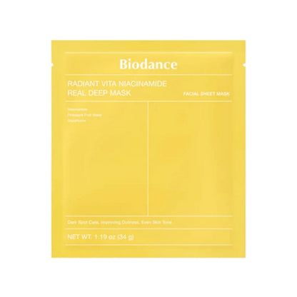 Biodance Radiant Vita Niacinamide Real Deep Mask