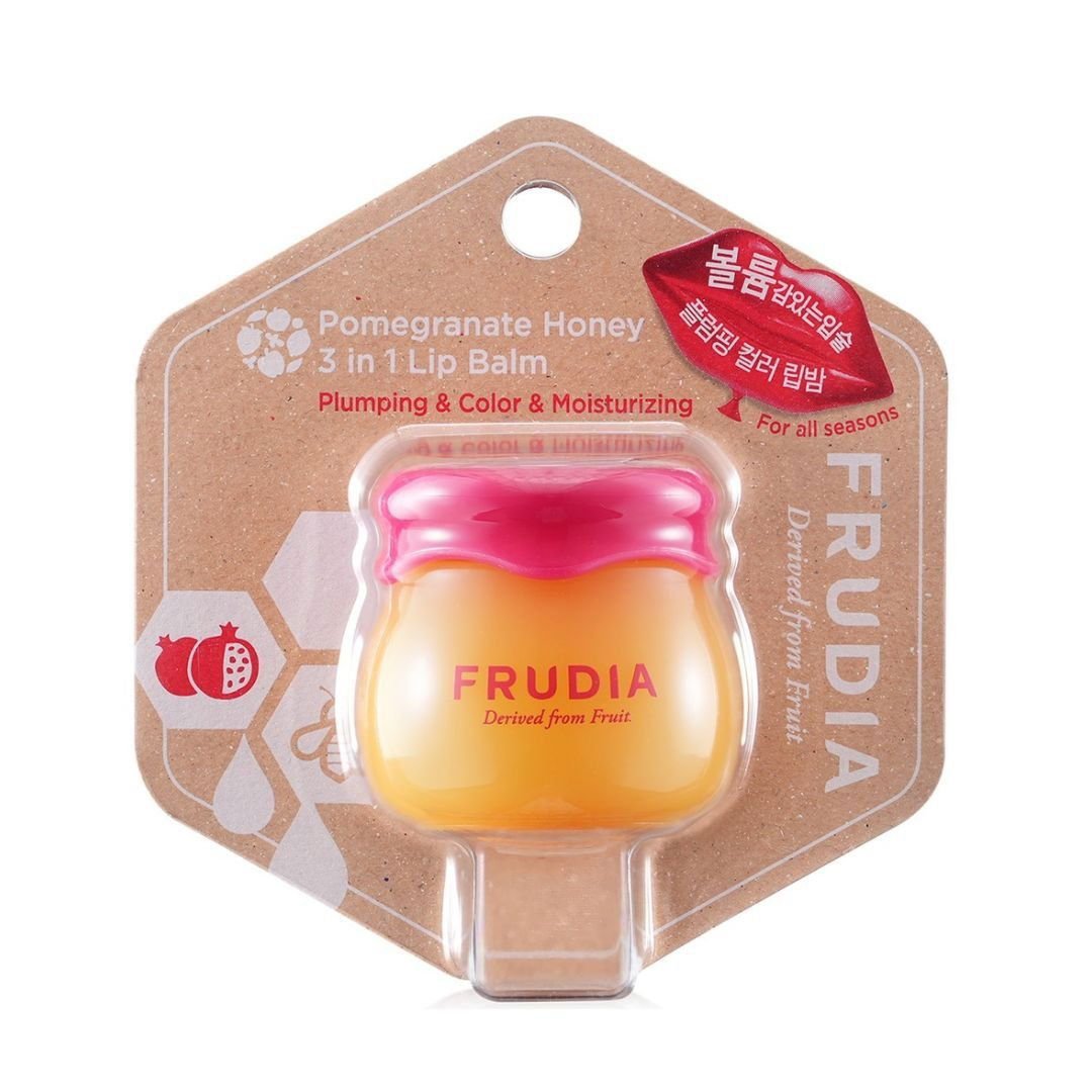 FRUDIA Pomegranate Honey 3 in 1 Lip Balm - Miessential