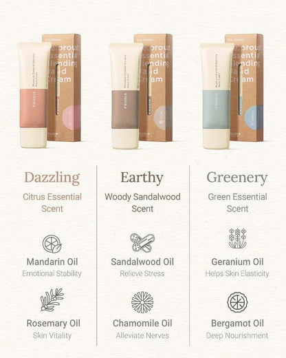 FRUDIA Re:proust Essential Blending Hand Cream Earthy - Miessential
