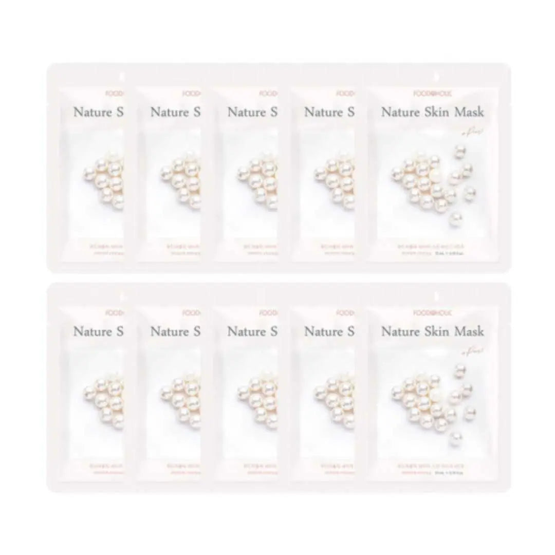 Foodaholic Nature Skin Mask Pearl (Wholesale) MiessentialStore