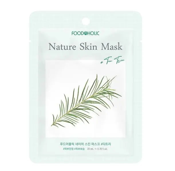 Foodaholic Nature Skin Mask Tea Tree (Wholesale) MiessentialStore