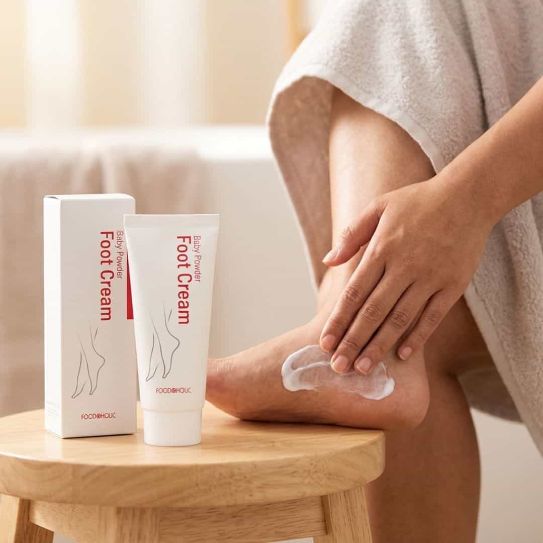 Foodaholic Baby Powder Foot Cream