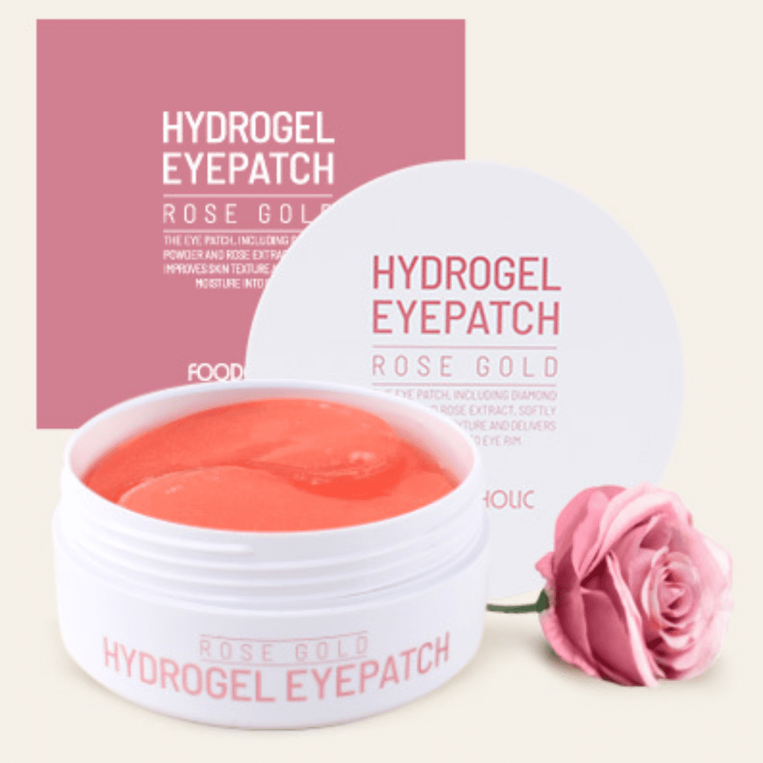 Foodaholic Hydrogel Eyepatch Rose gold (Wholesale) MiessentialStore