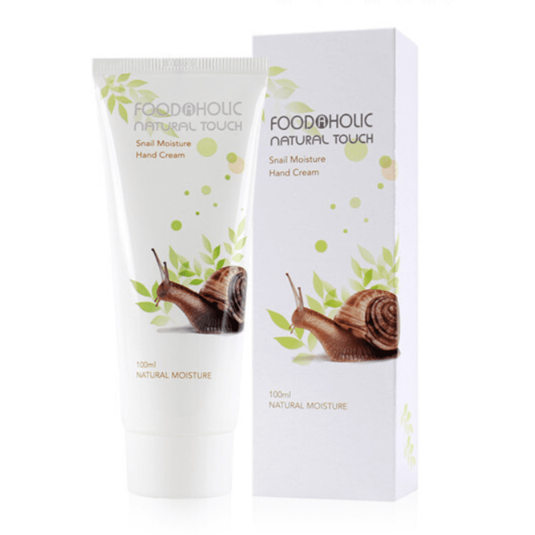 Foodaholic Natural Touch Snail Moisture Hand Cream (Wholesale) MiessentialStore