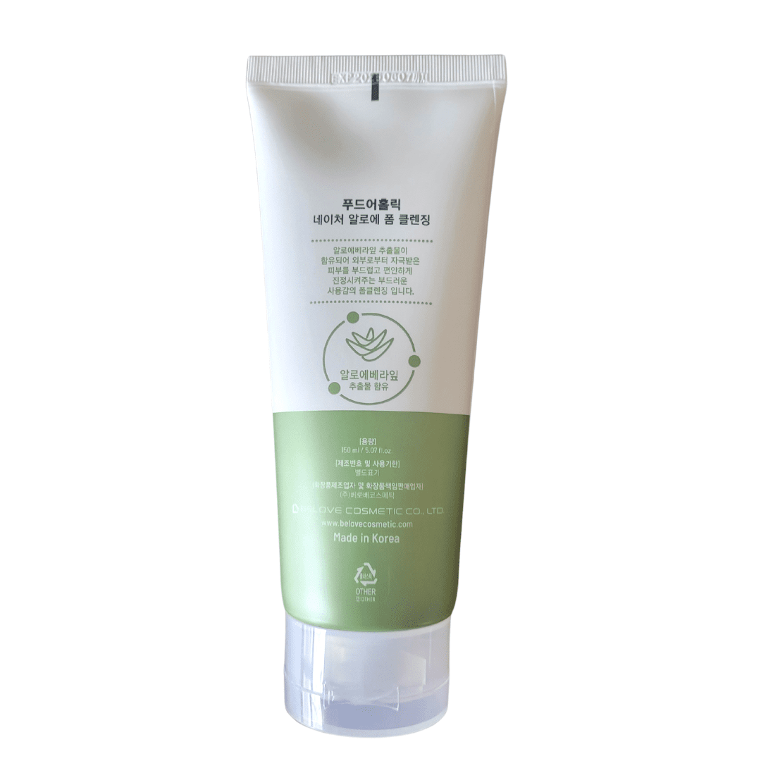 Foodaholic Nature Cleansing Foam Aloe (Wholesale) MiessentialStore