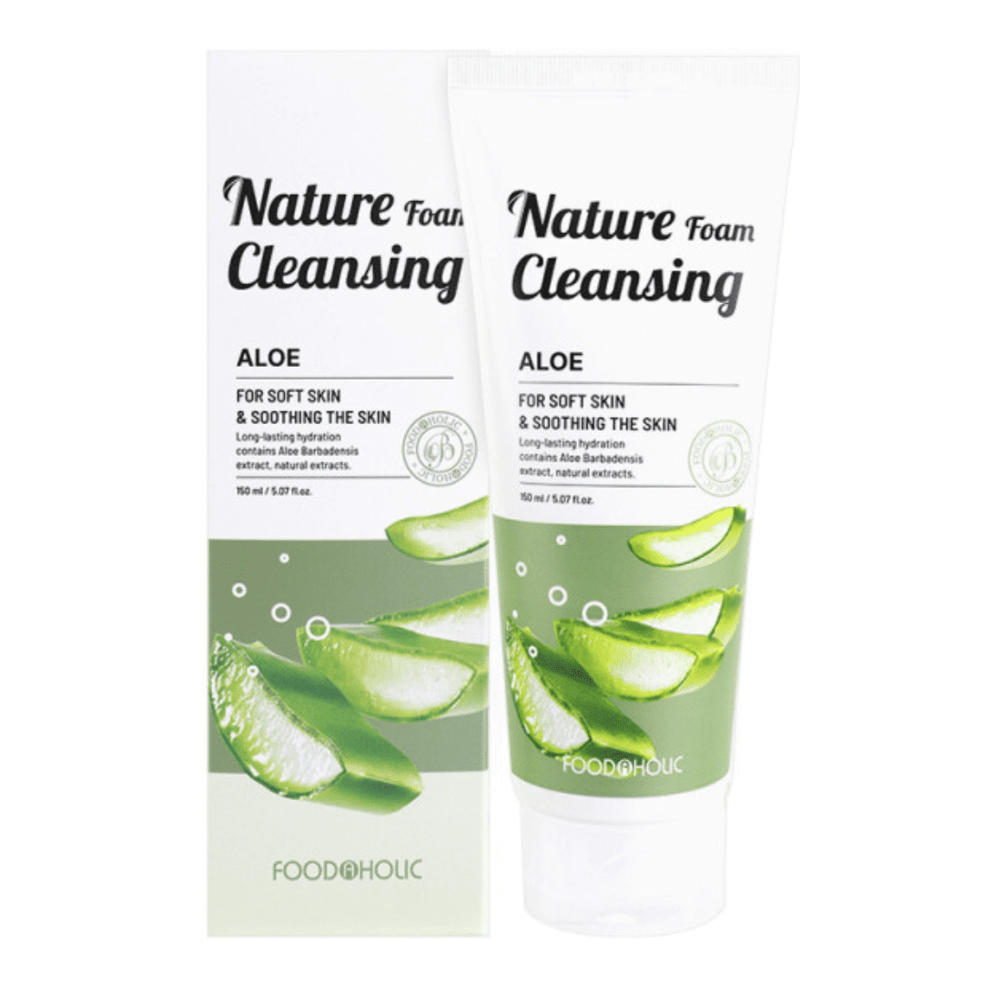 Foodaholic Nature Cleansing Foam Aloe (Wholesale) MiessentialStore