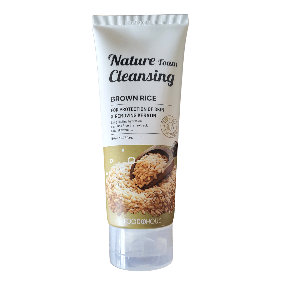 Foodaholic Nature Cleansing Foam Brown Rice (Wholesale) MiessentialStore