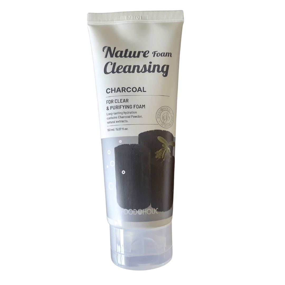 Foodaholic Nature Cleansing Foam Charcoal (Wholesale) MiessentialStore