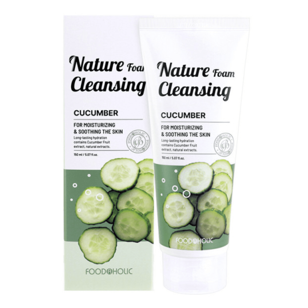 Foodaholic Nature Cleansing Foam Cucumber (Wholesale) MiessentialStore