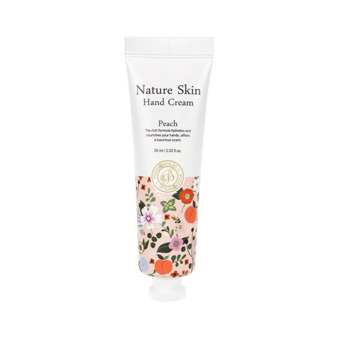 Foodaholic Nature Skin Hand Cream Peach (Wholesale) MiessentialStore