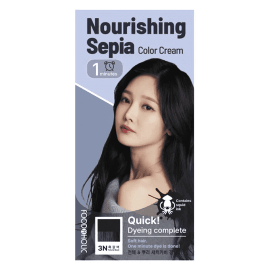 Foodaholic Nourishing Sepia 1 Min Hair Color 3N Natural Black