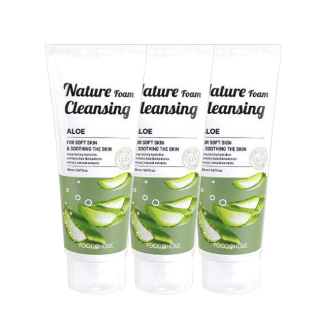 Foodaholic Nature Cleansing Foam Aloe