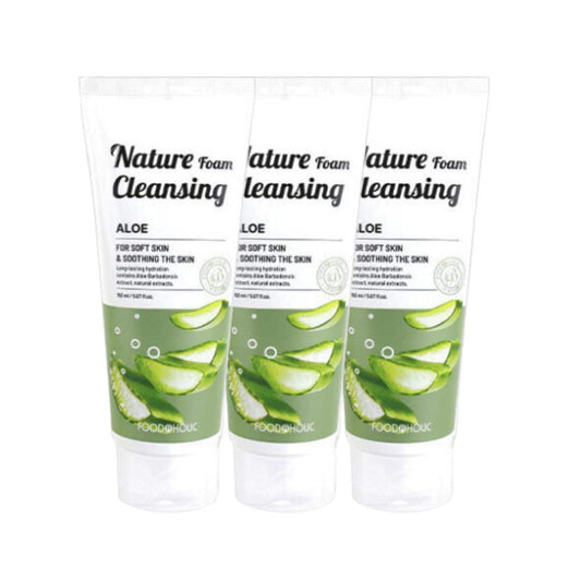 Foodaholic Nature Cleansing Foam Aloe