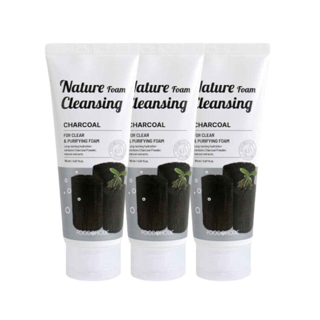 Foodaholic Nature Cleansing Foam Charcoal