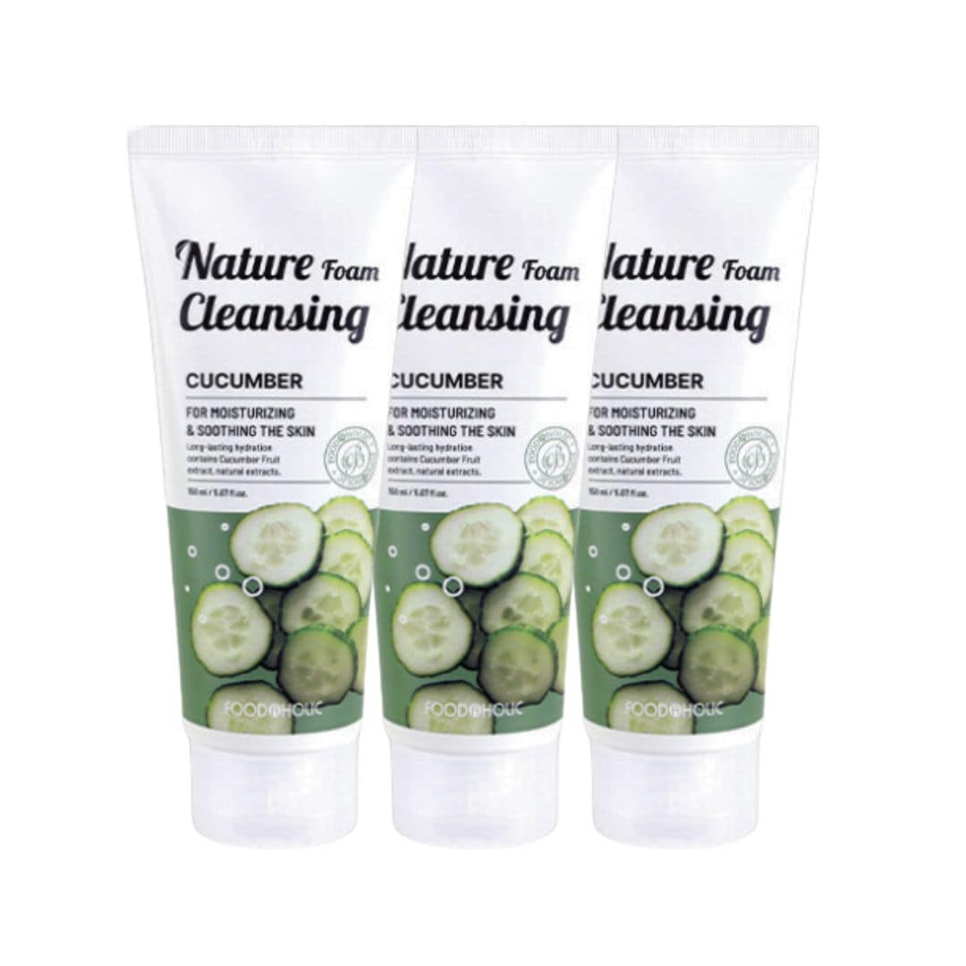 Foodaholic Nature Cleansing Foam Cucumber