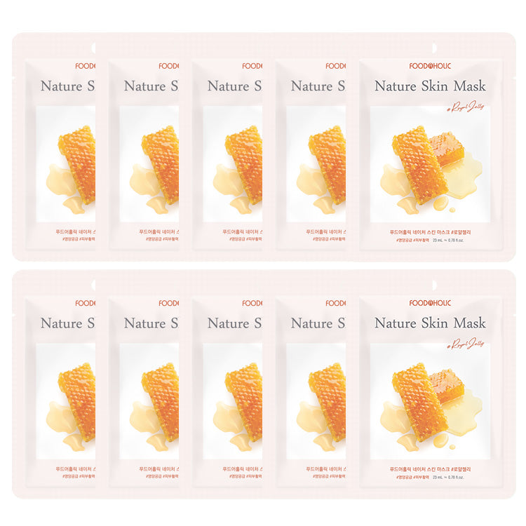 Foodaholic Nature Skin Mask Royal Jelly - 10 Units