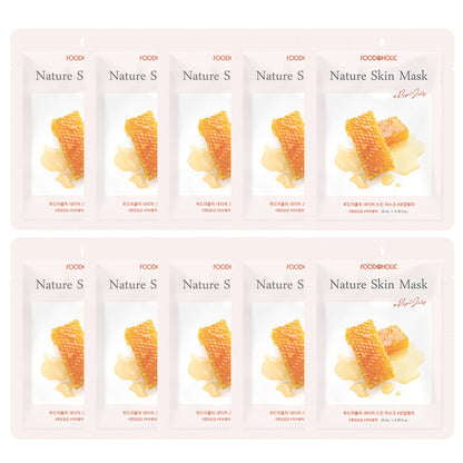 Foodaholic Nature Skin Mask Royal Jelly - 10 Units