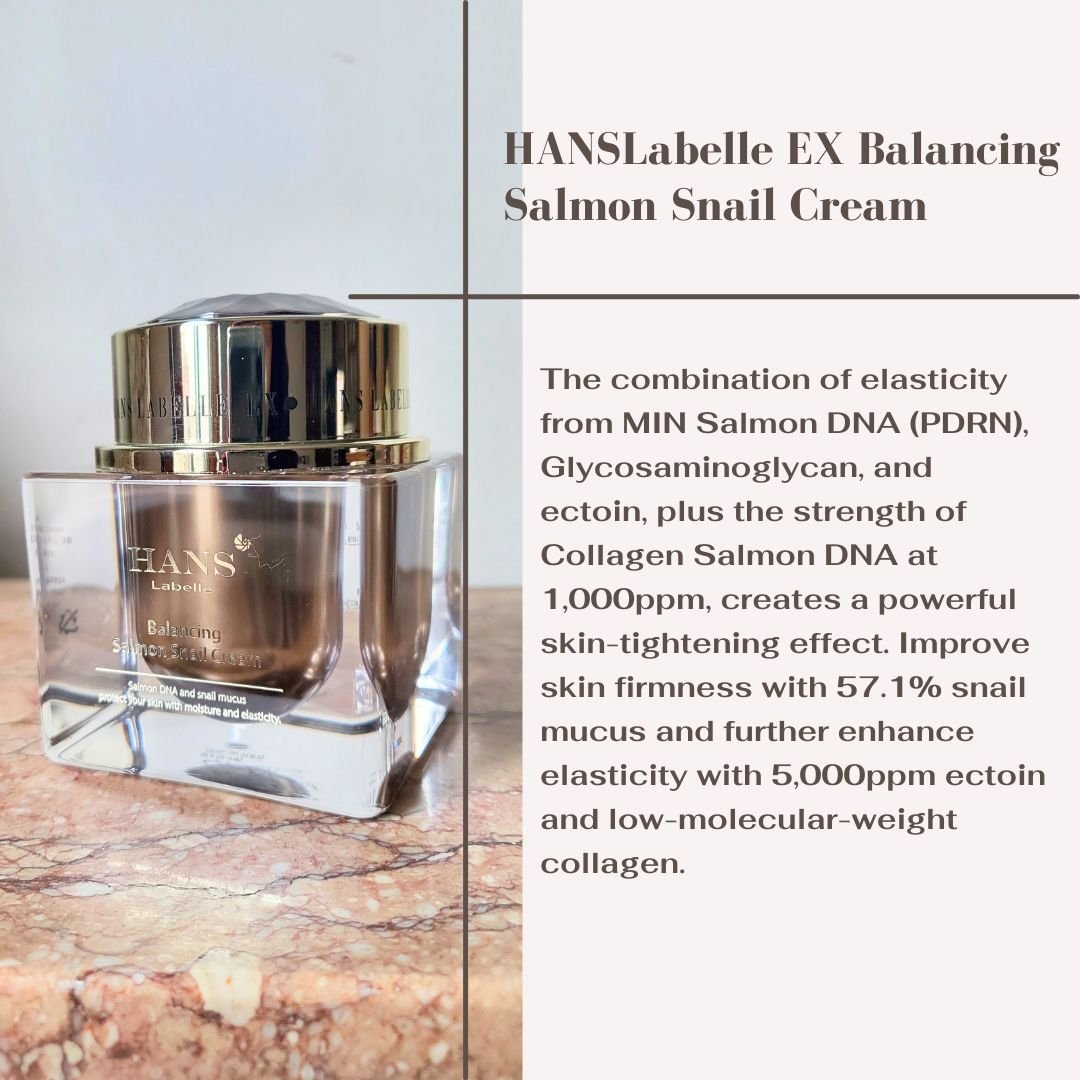 HANS Labelle EX Balancing Salmon Snail Cream (Buy 2 Get 1 Free)